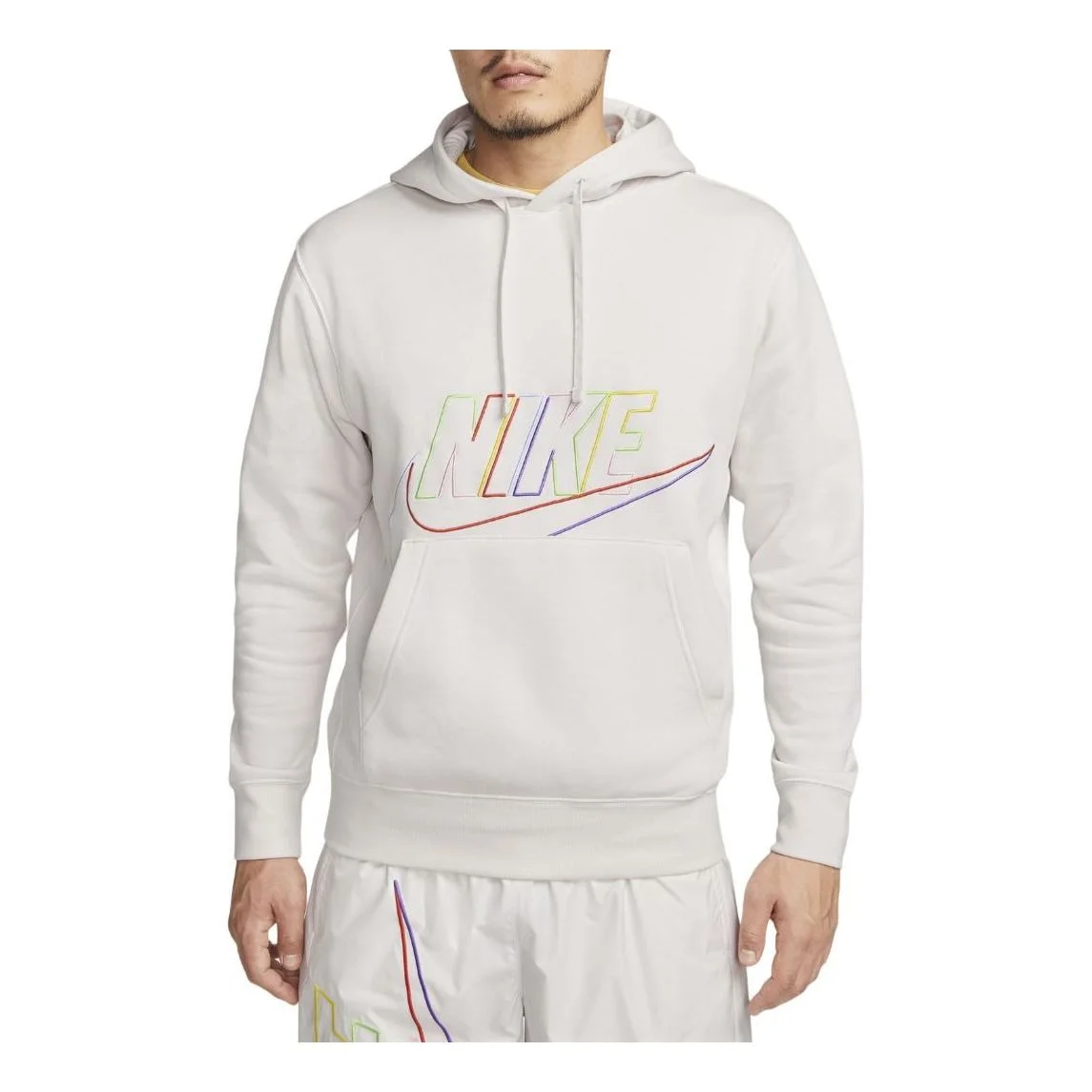 Nike AS M NK CLUB+ BB PO HOODIE MCF Logo White DX0542-030 - 1