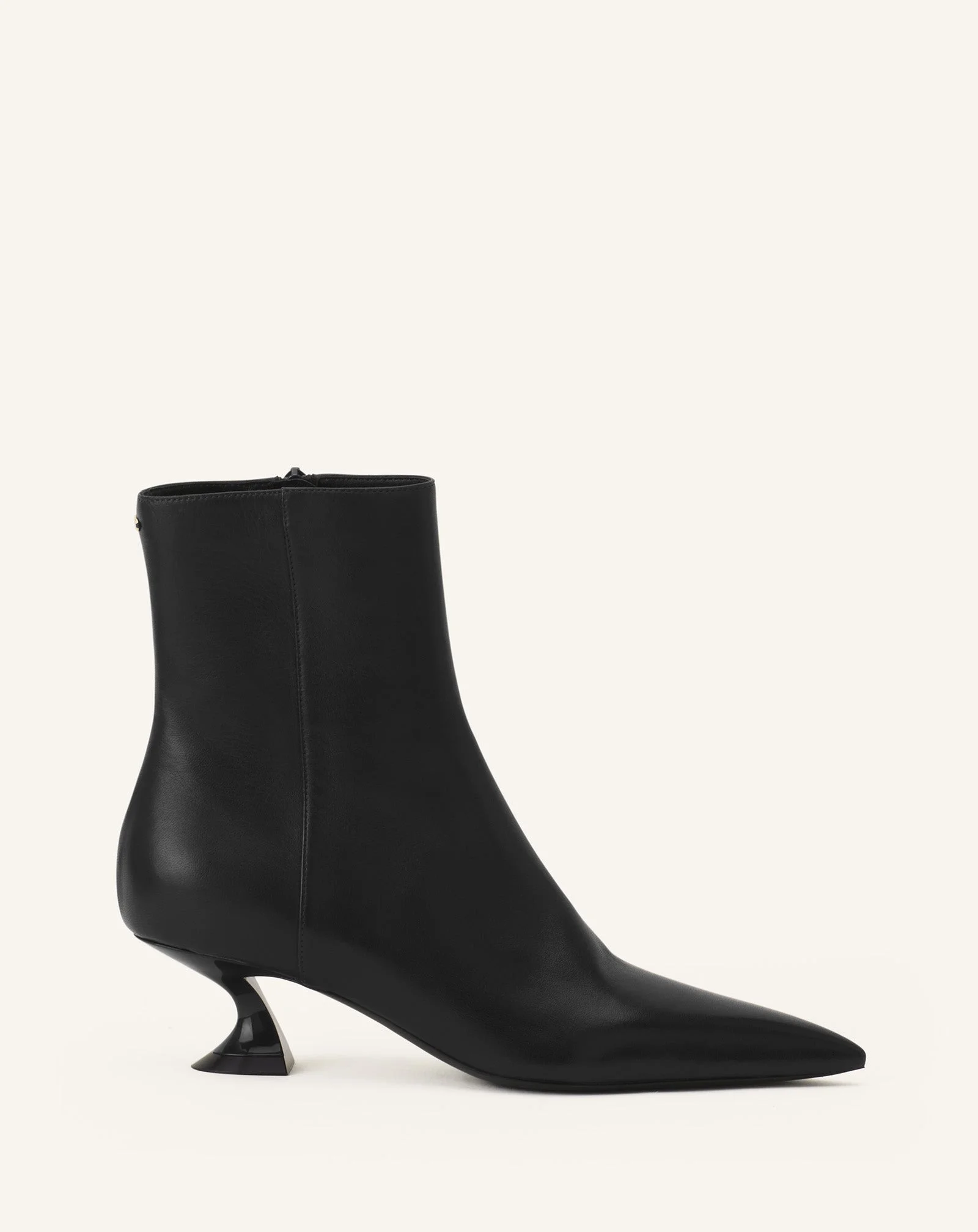 MIDNIGHT STEP LEATHER ANKLE BOOT - 1
