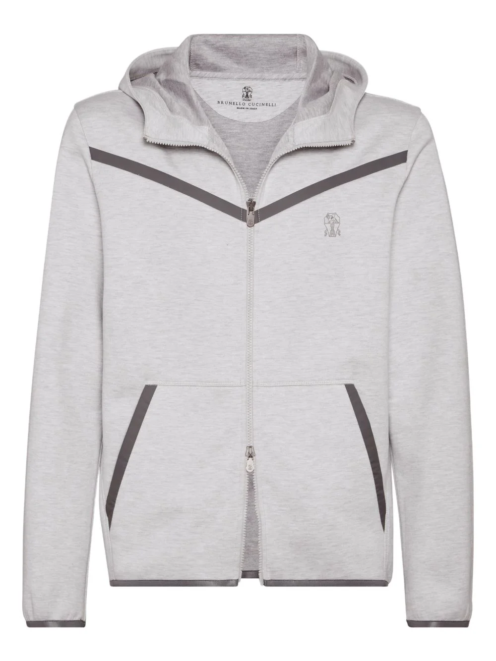 zip-up sweatshirt - 1