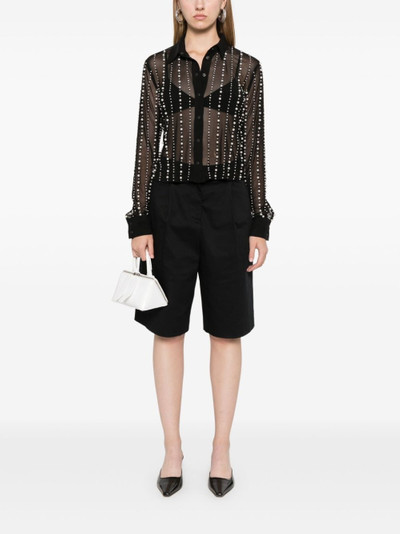 VERSACE JEANS COUTURE faux-pearl shirt outlook