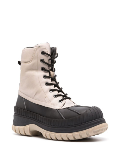 GANNI lace-up snow boots outlook