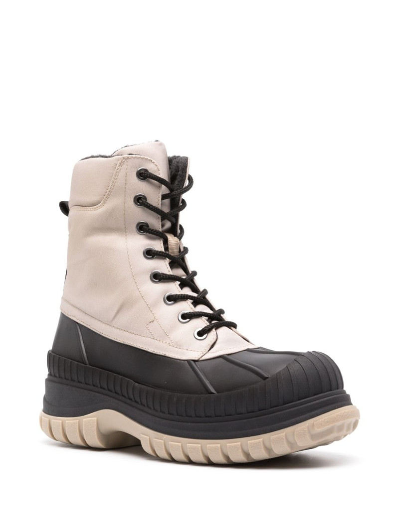 GANNI lace-up snow boots outlook