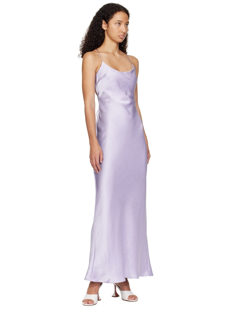 BEC + BRIDGE Purple Allegra Tie Maxi Dress outlook