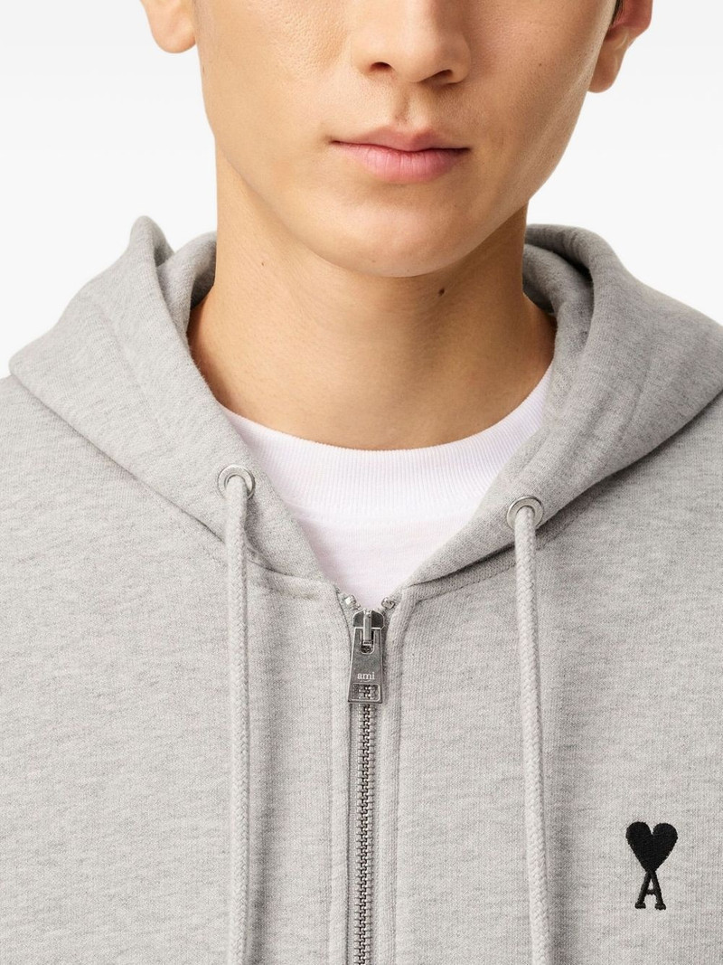 Ami De Coeur zip-fastening hoodie 6