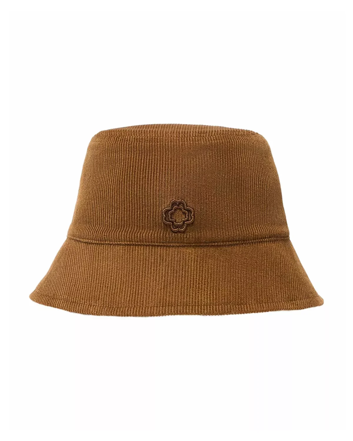 Corduroy & Faux Shearling Reversible Bucket Hat - 1