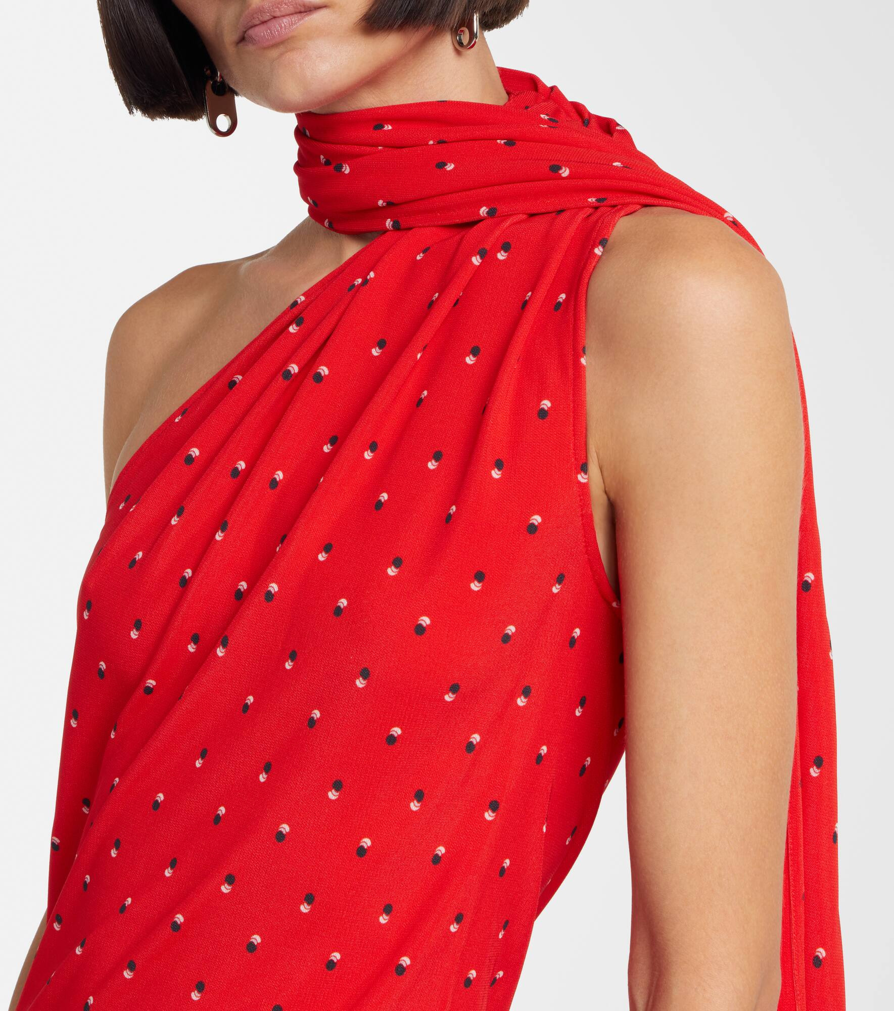 Dassy asymmetric maxi dress - 4