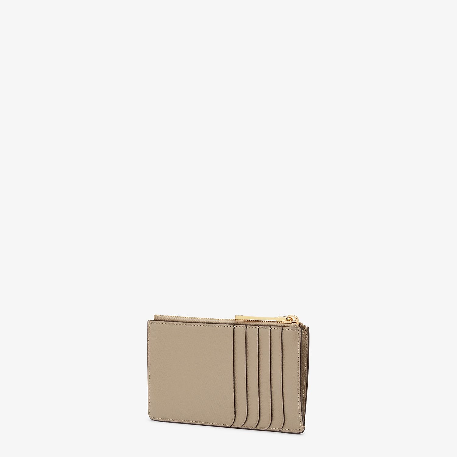 Gray leather pouch - 2