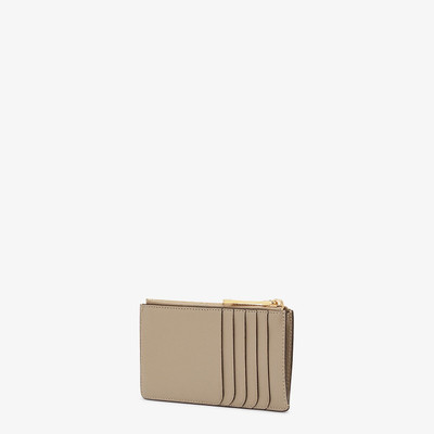 FENDI Gray leather pouch outlook