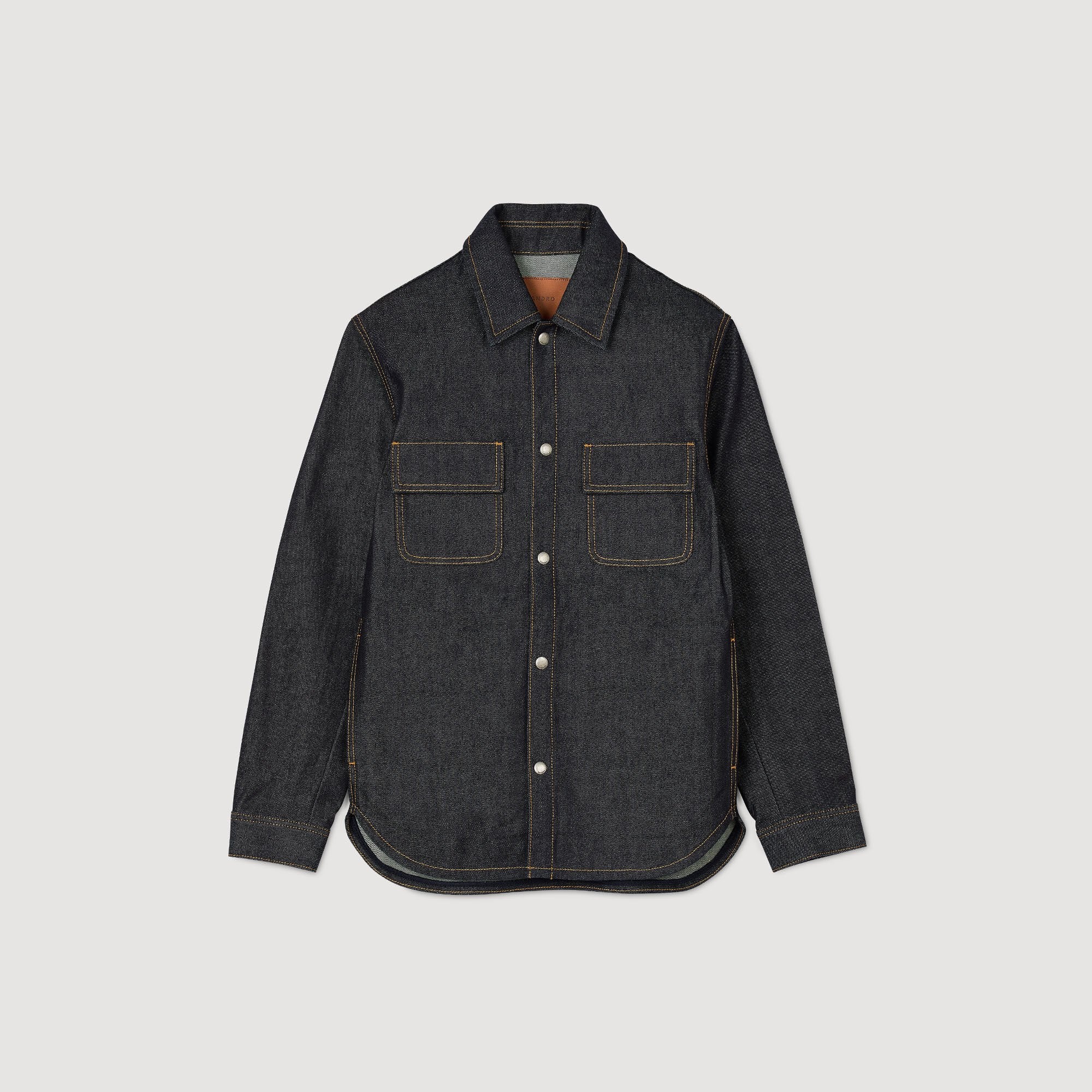 DENIM OVERSIZED SHIRT - 6