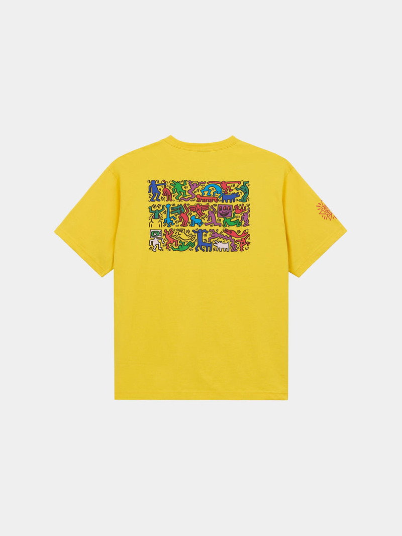 KEITH HARING X ALPHA GRAPHIC TEE "HEART MAN" 6