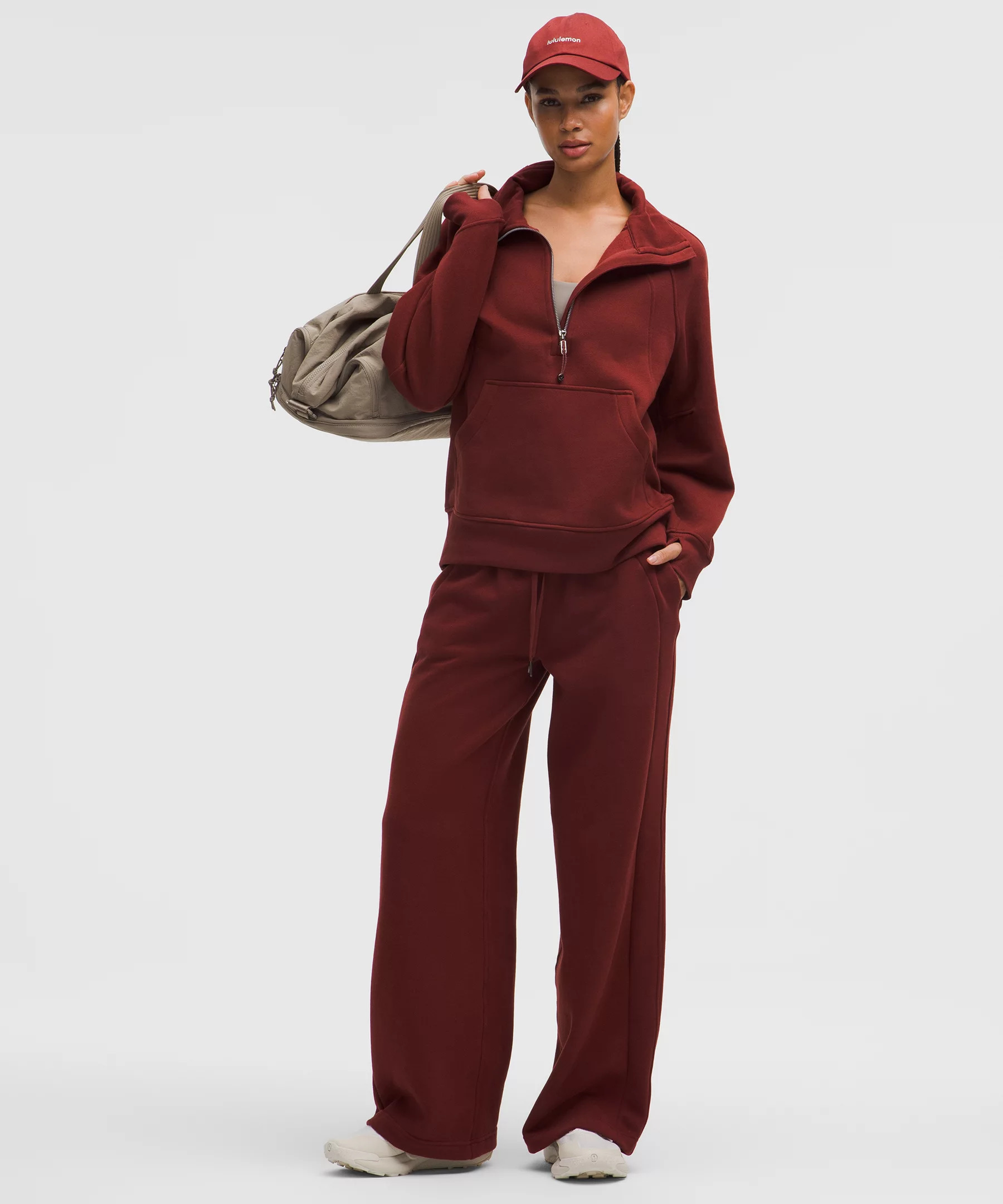 Scuba Oversized Funnel-Neck Half Zip *Long - 2