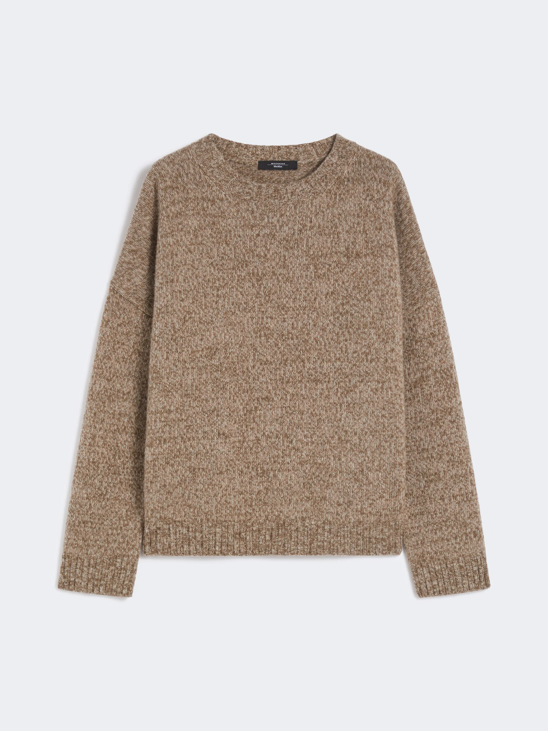 SIBARI Crew-neck cotton and wool knit jumper - 1
