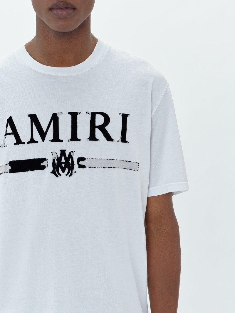AMIRI M.A. BAR APPLIQUE TEE 5