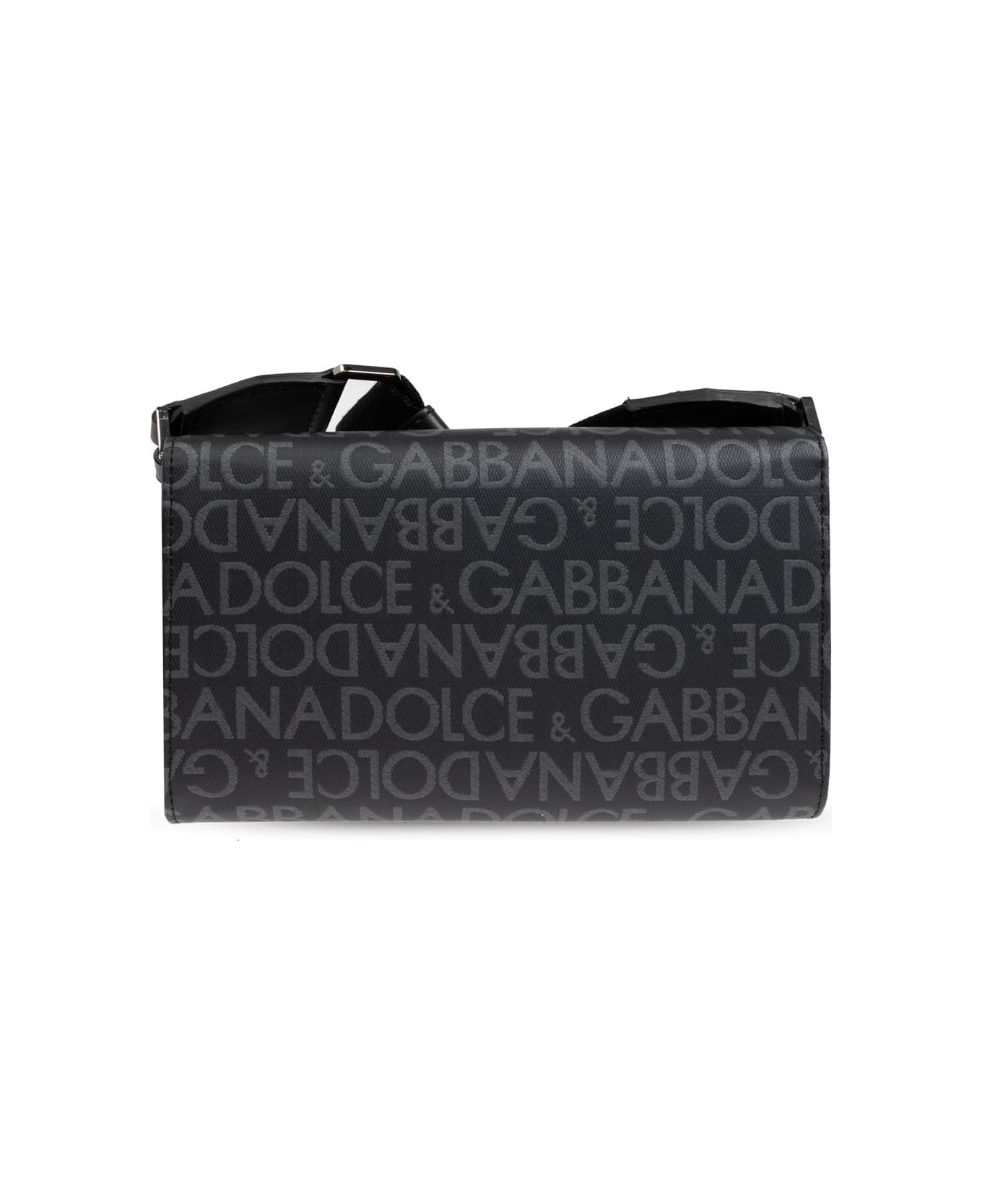 Coated Jacquard Crossbody Bag - 2