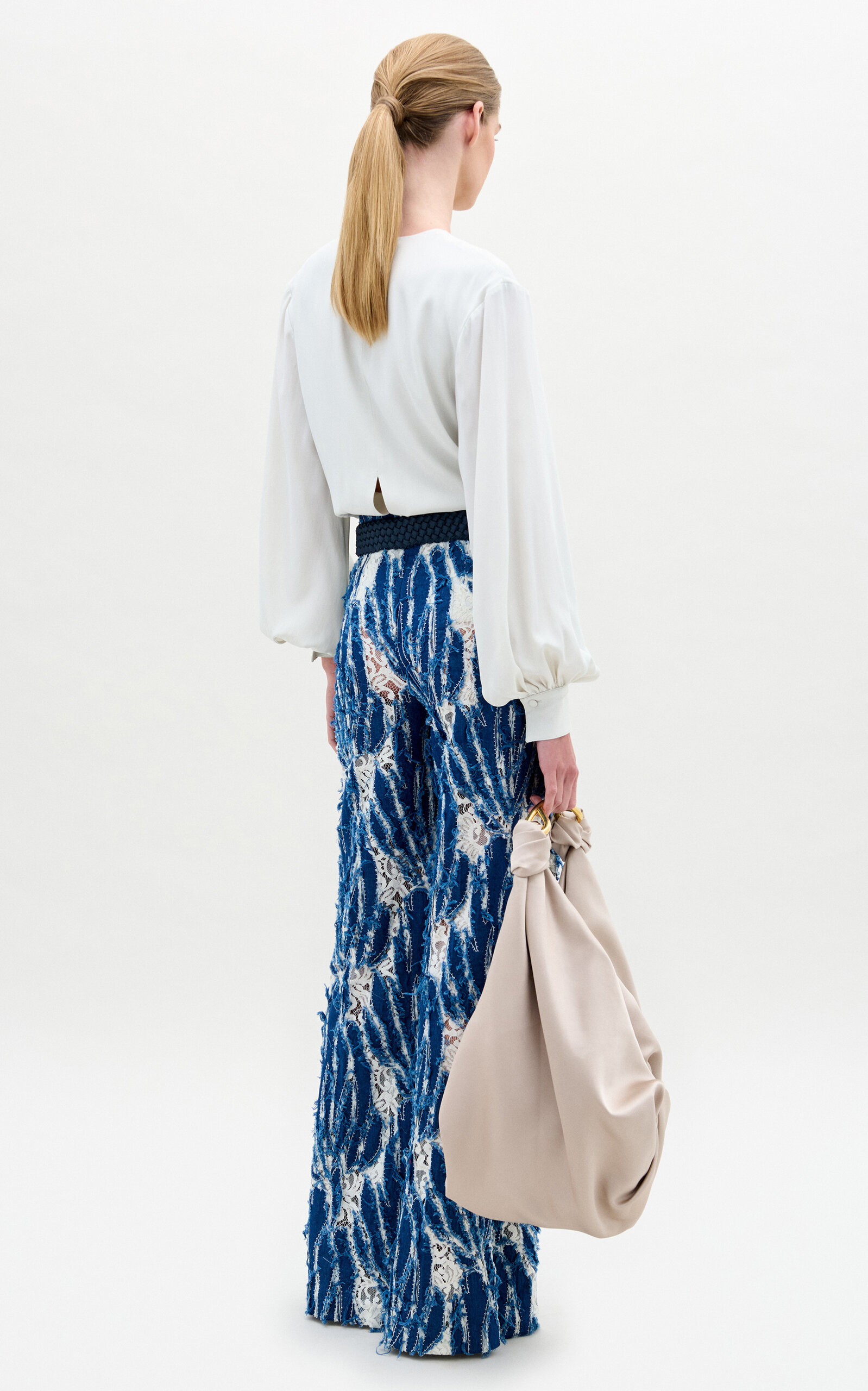 Covilha Silk Top off-white - 4
