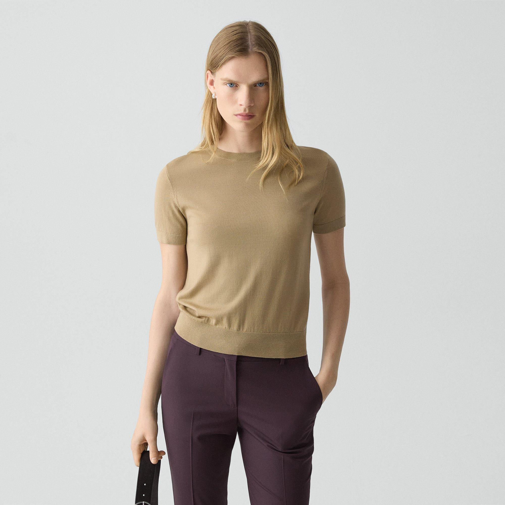 Sweater Tee in Regal Wool - 2