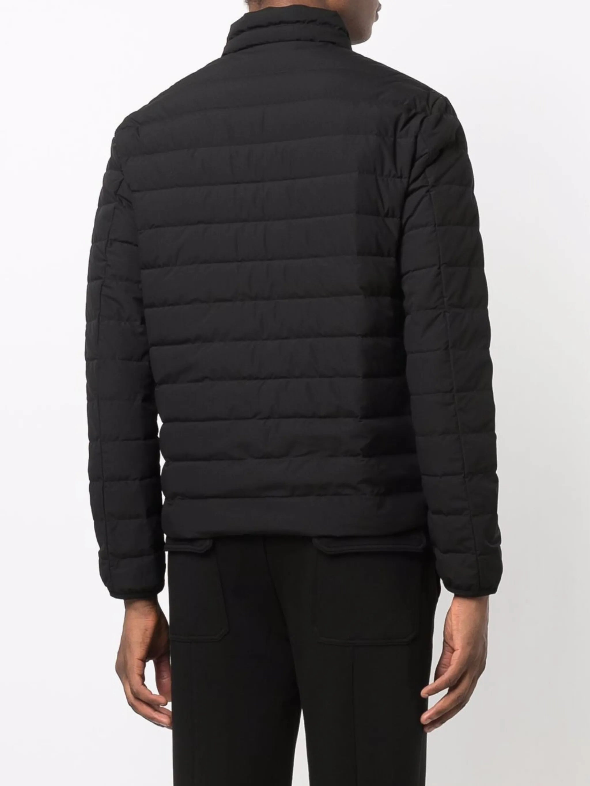 Emporio Armani Padded Logo-patch Jacket - 4