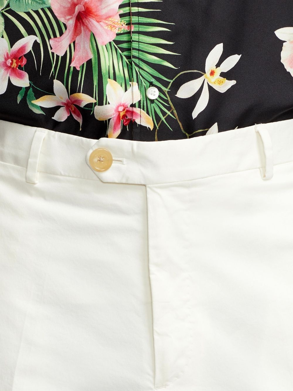 stretch-cotton bermuda shorts - 6