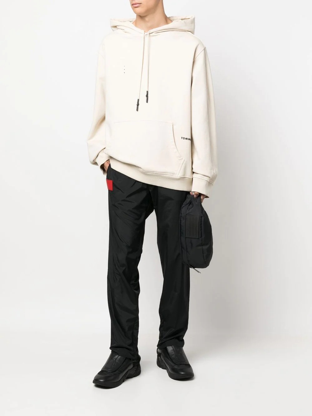logo-patch lightweight track pants - 2