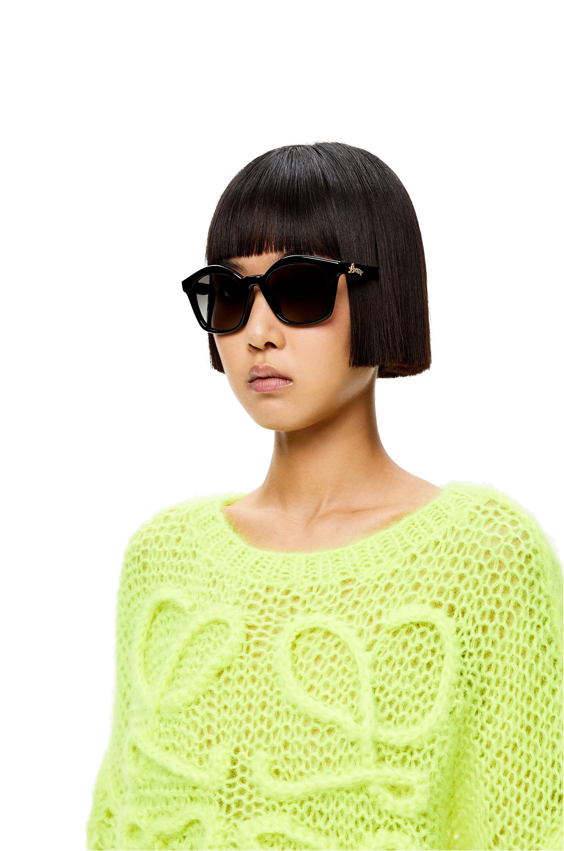 Browline sunglasses in acetate - 2