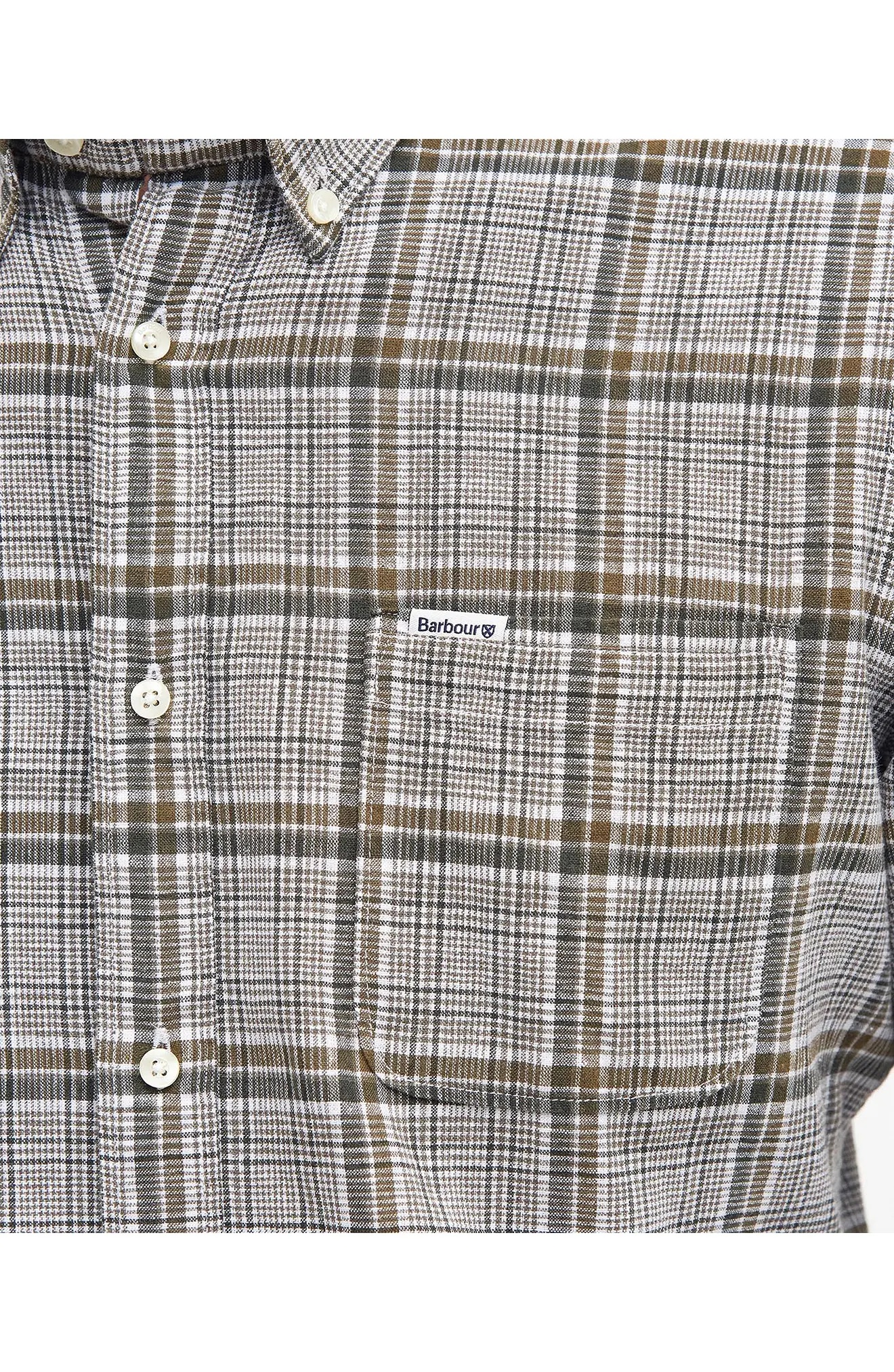 Coalridge Plaid Linen & Cotton Button-Down Shirt - 6