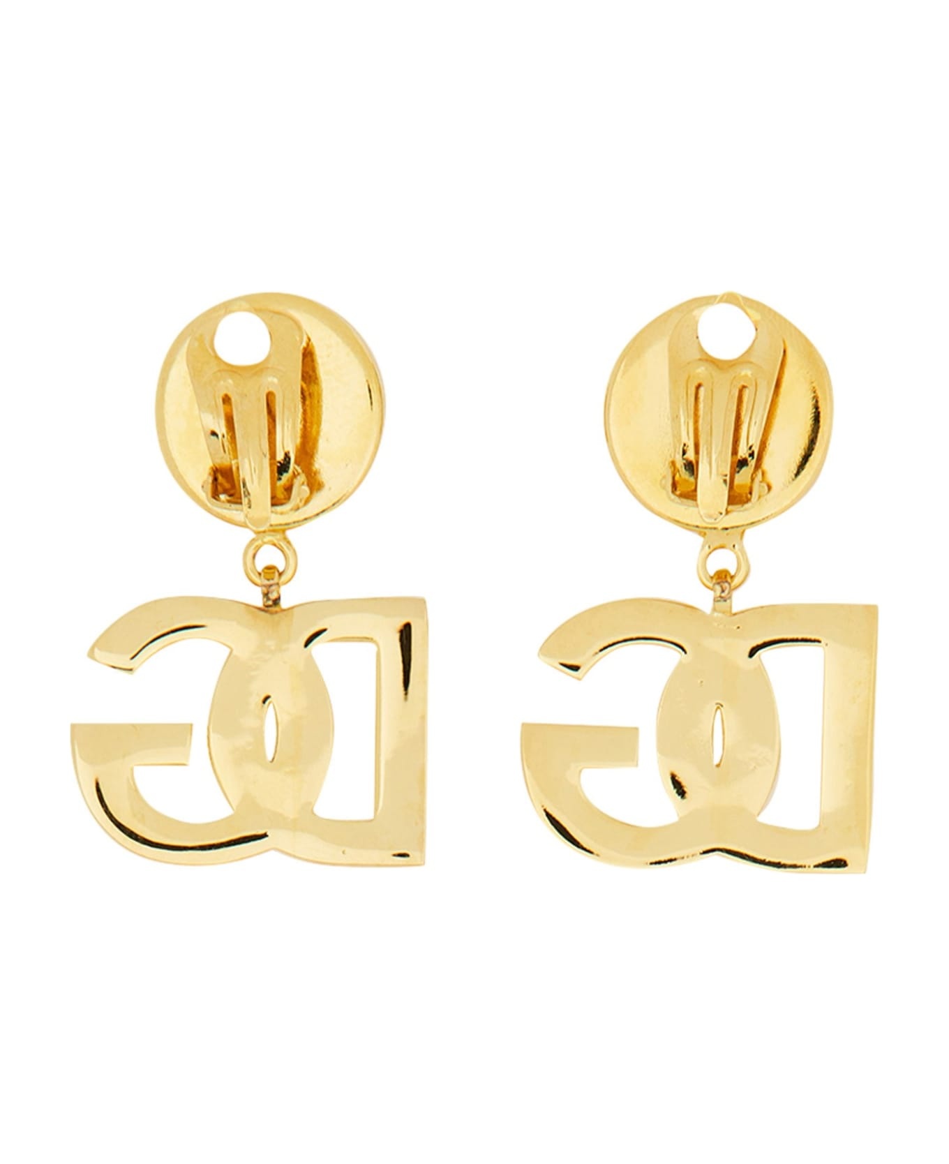 Dg Logo Clip-on Earrings - 4
