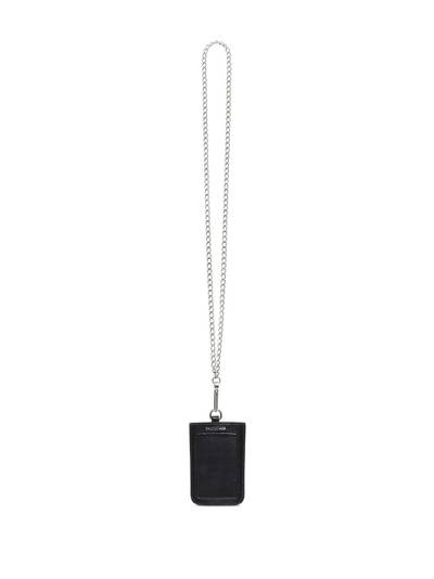 BALENCIAGA Hourglass card-holder necklace outlook