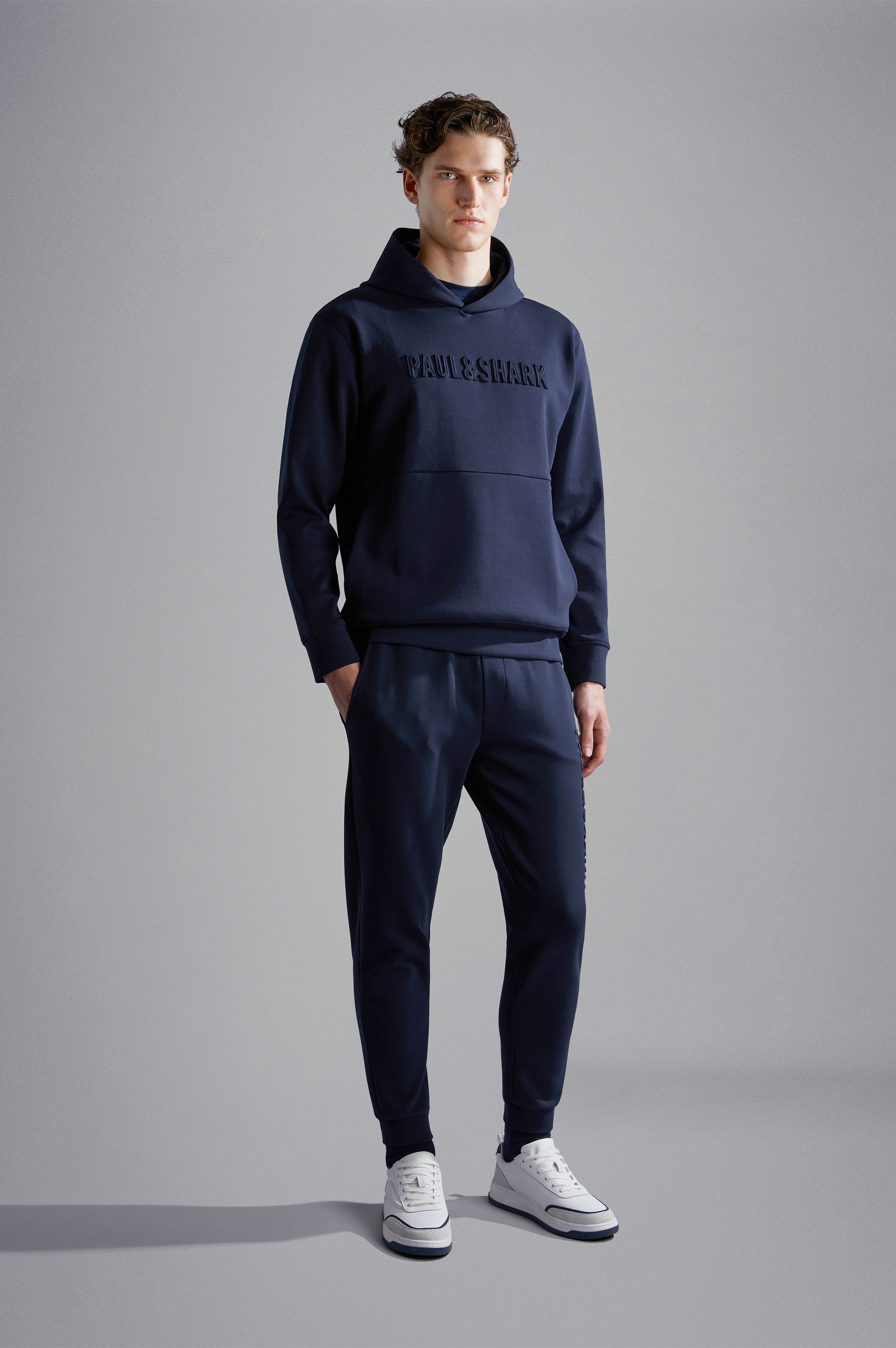 ACTIVE FLEECE COTTON TRACK-PANTS - 2