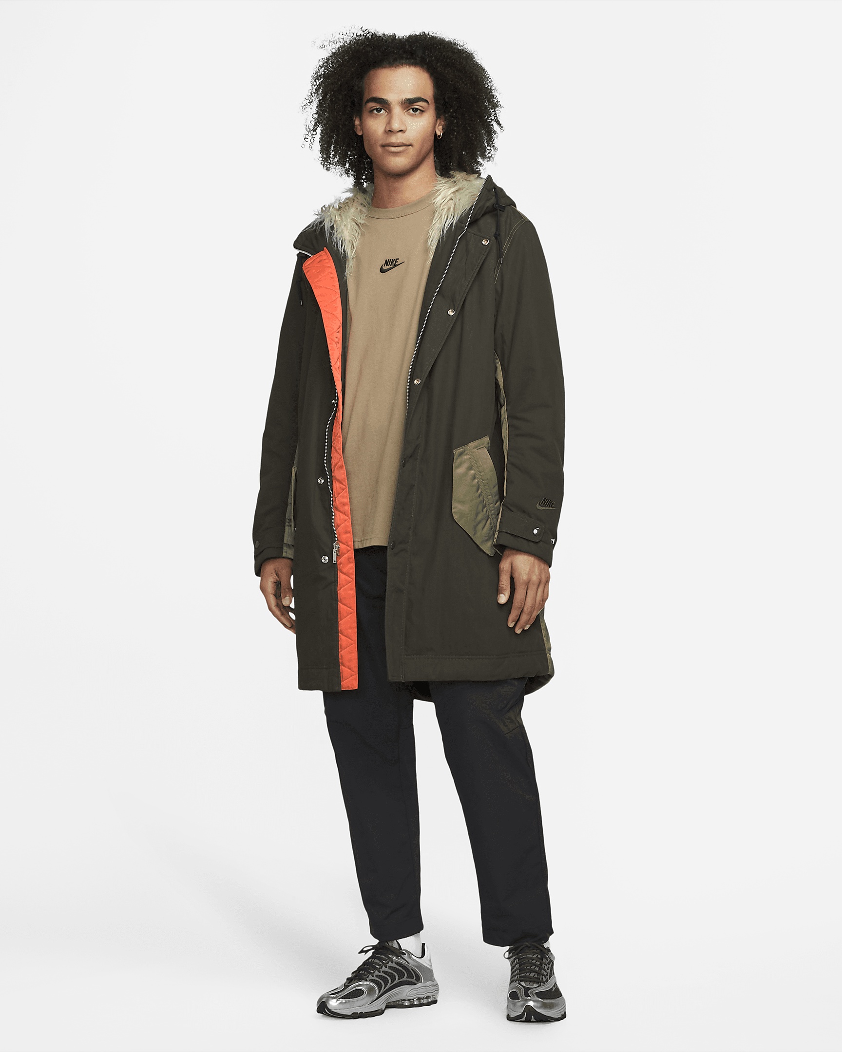 Nike Sportswear Therma-FIT Men's White Space Parka - 9