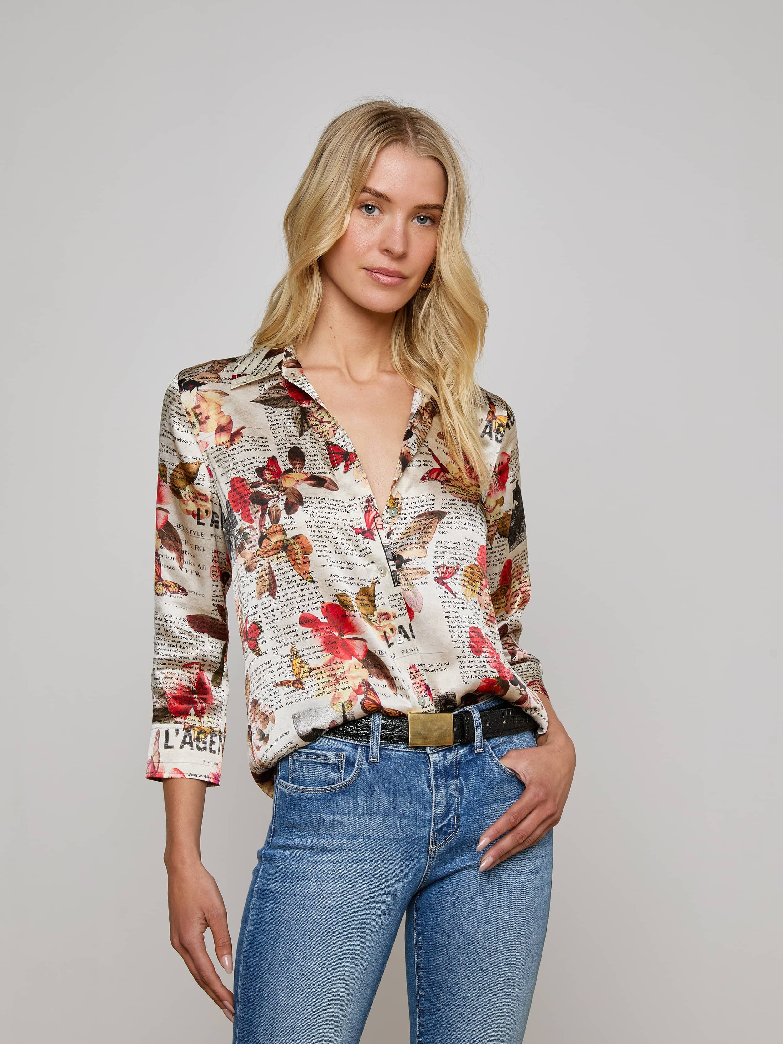 Dani Silk Blouse - 2