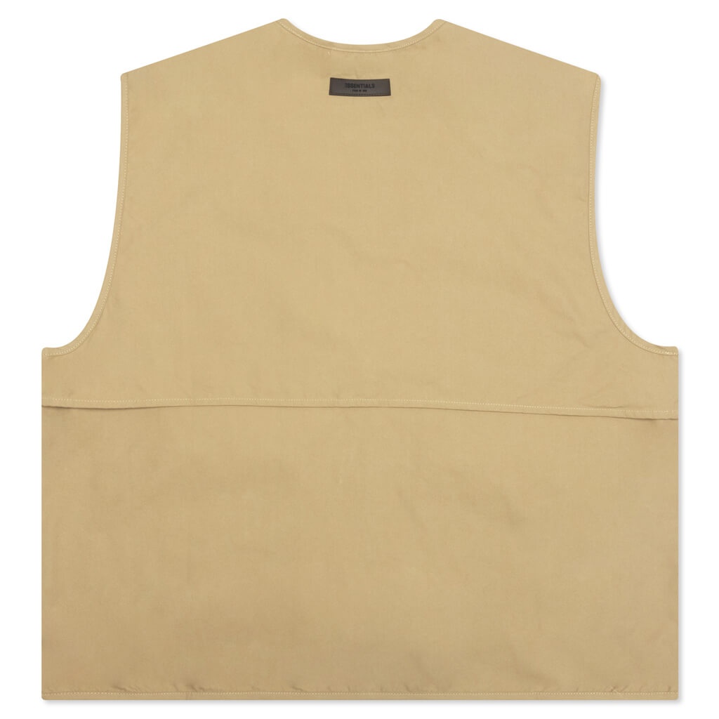 FEAR OF GOD ESSENTIALS WORK VEST - OAK - 2