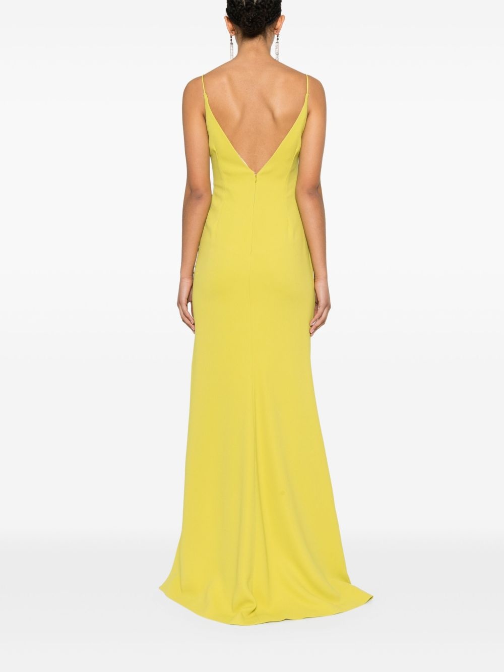 bow-detail gown - 4