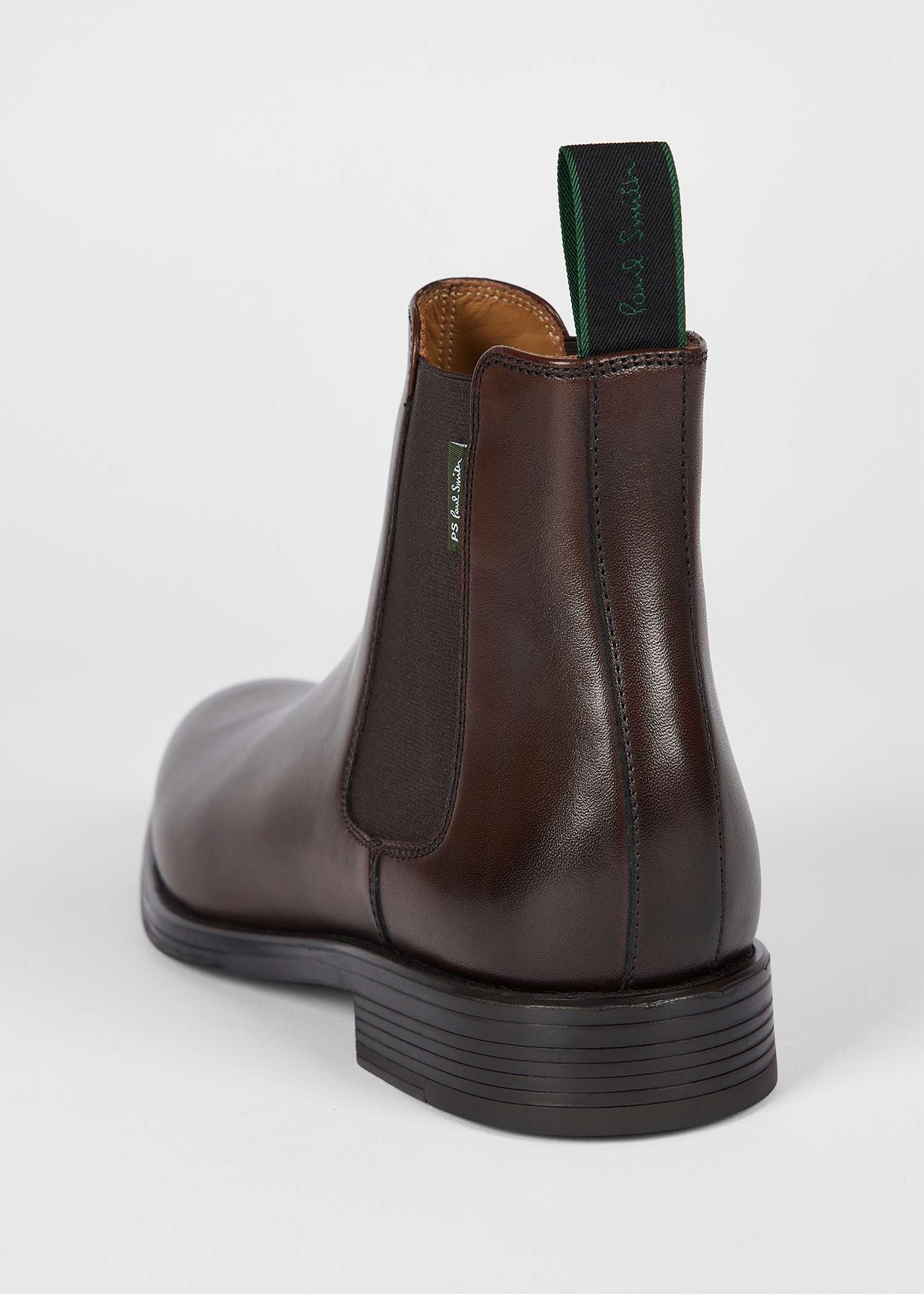 Brown Leather 'Augustus' Boots - 3