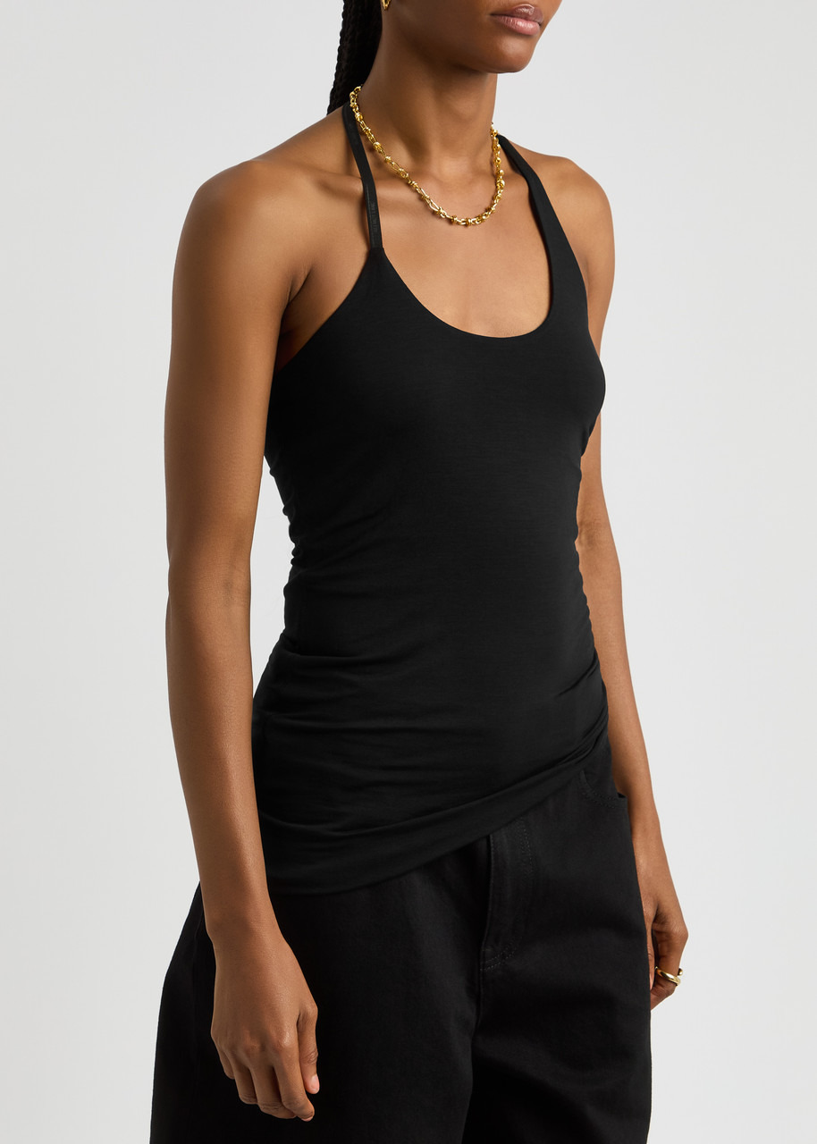 Helmut Lang Wind Ruched Jersey top - 2