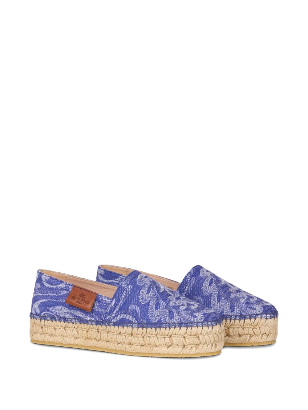 patterned-jacquard espadrilles - 2