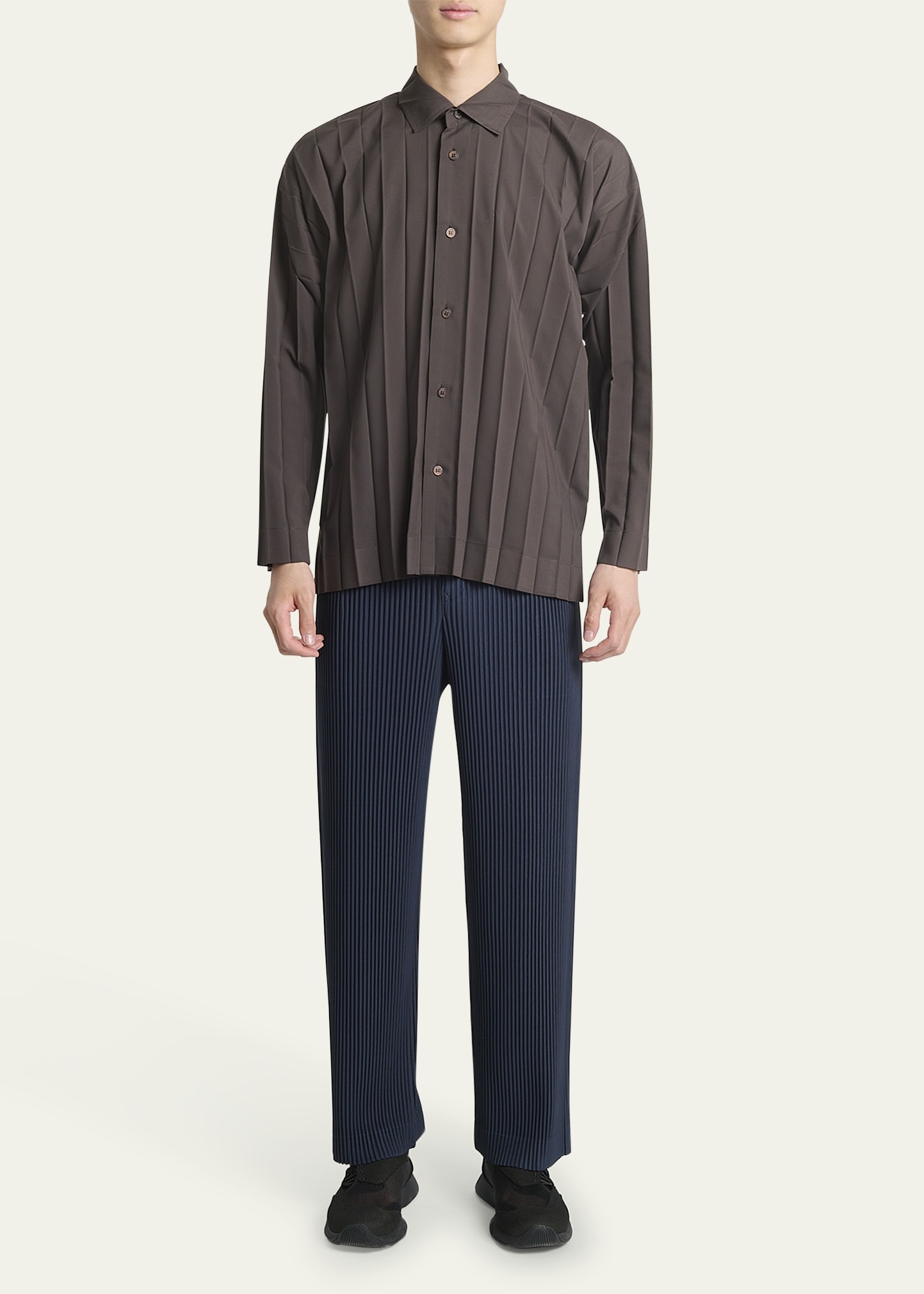 Men's Edge Pleated Sport Shirt - 2