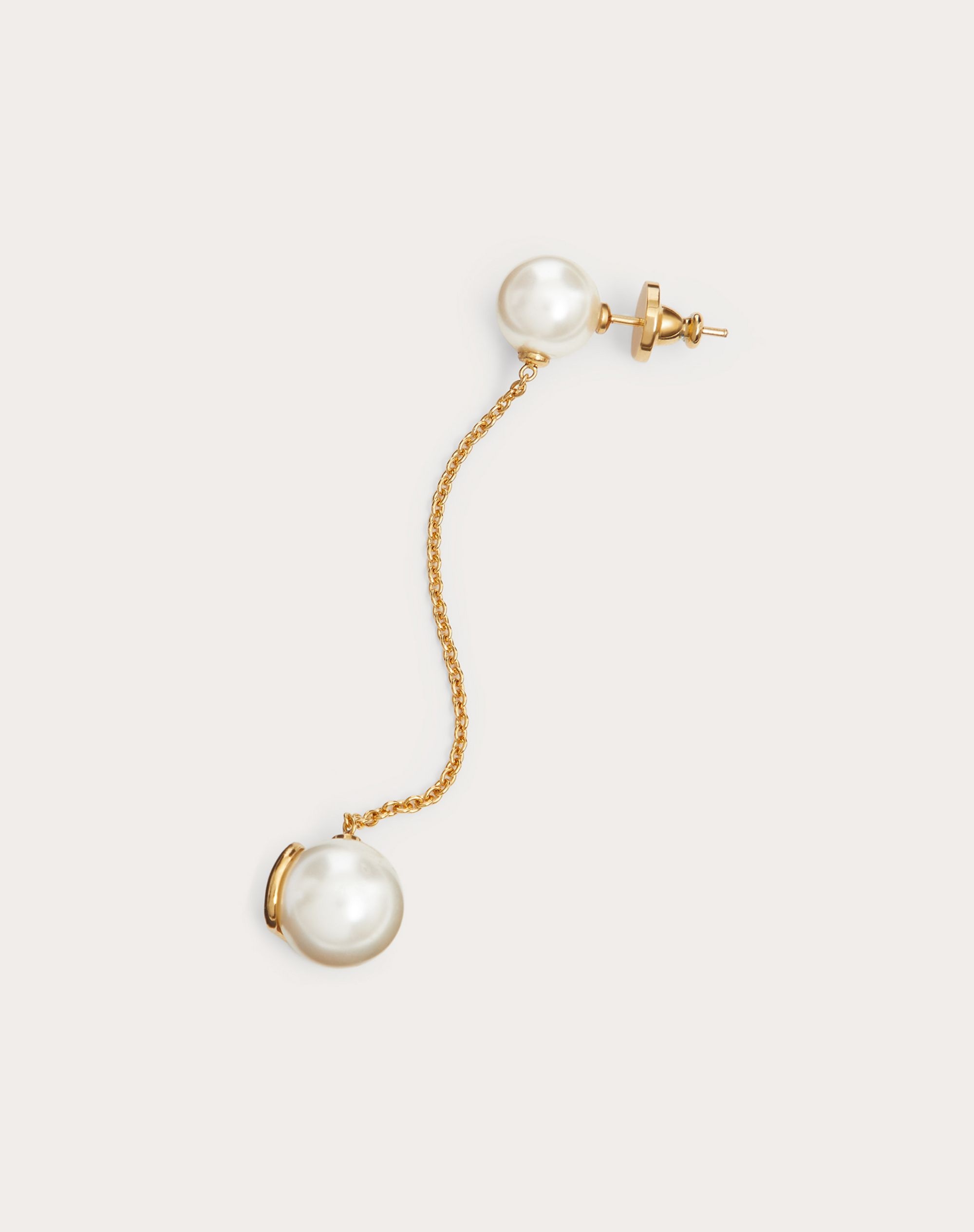 VLogo Signature earrings with pearls - 3