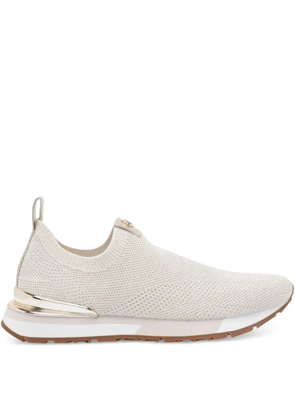logo-detail slip-on sneakers - 1
