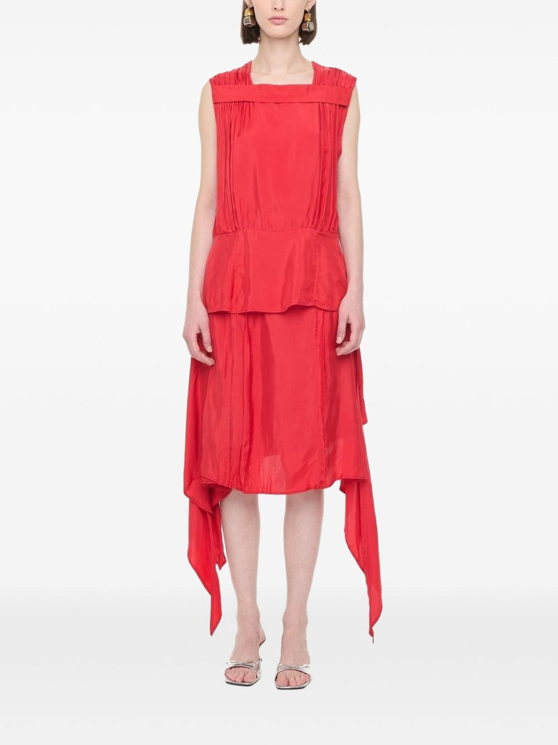 Plan C pleated vest top outlook