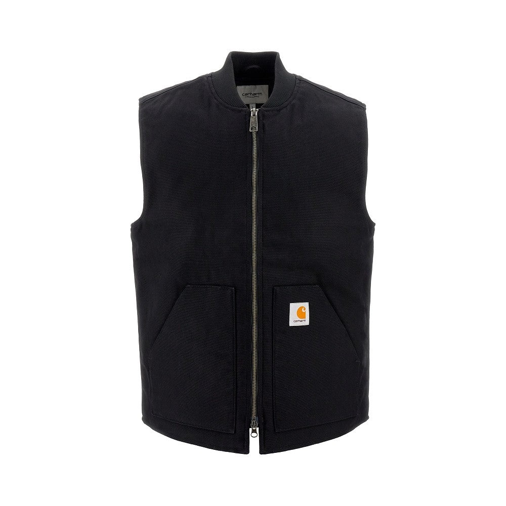 PADDED CANVAS VEST - 1