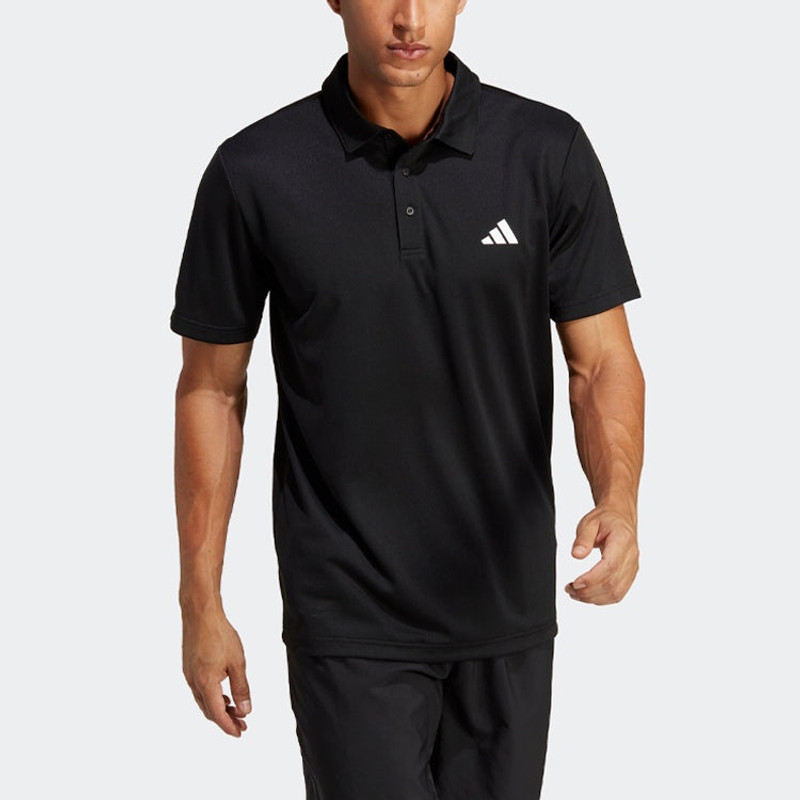 adidas adidas Tennis Fab Polo Shirt 'Black' HR8730 outlook
