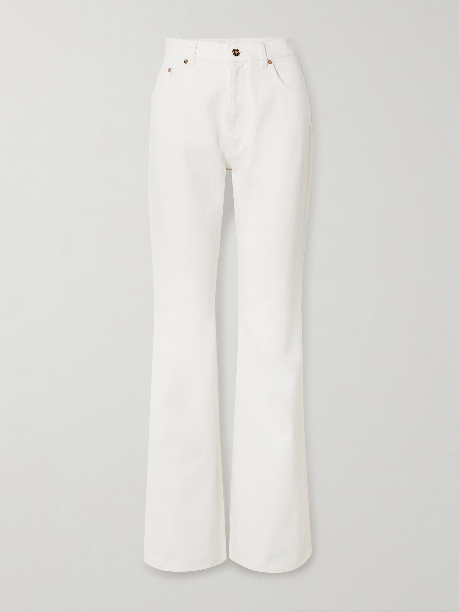 Willa high-rise bootcut recycled jeans White - 1