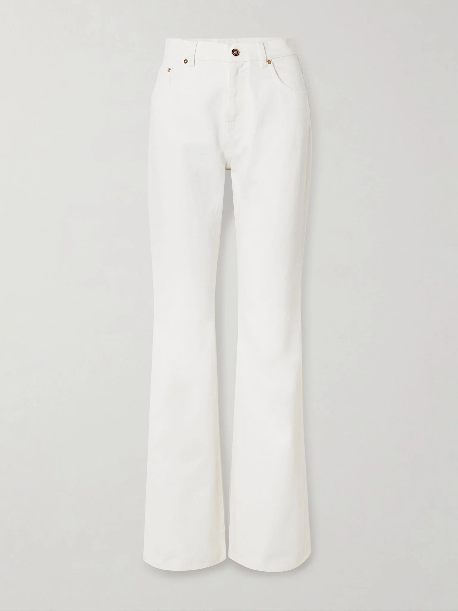 Willa high-rise bootcut recycled jeans White - 1