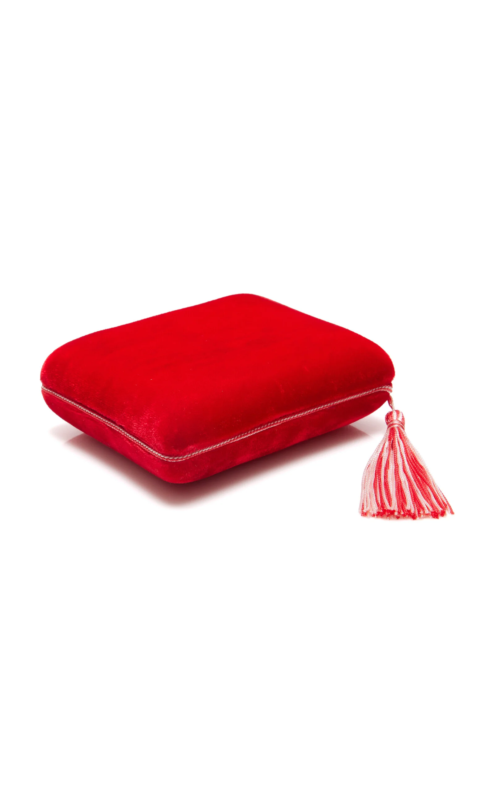Lily Rouge Velvet Jewelry Case red - 1