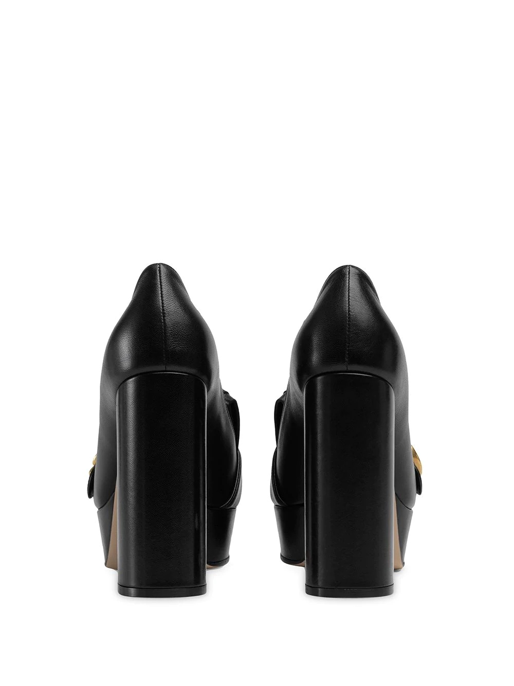 decollete in pelle loafers - 3