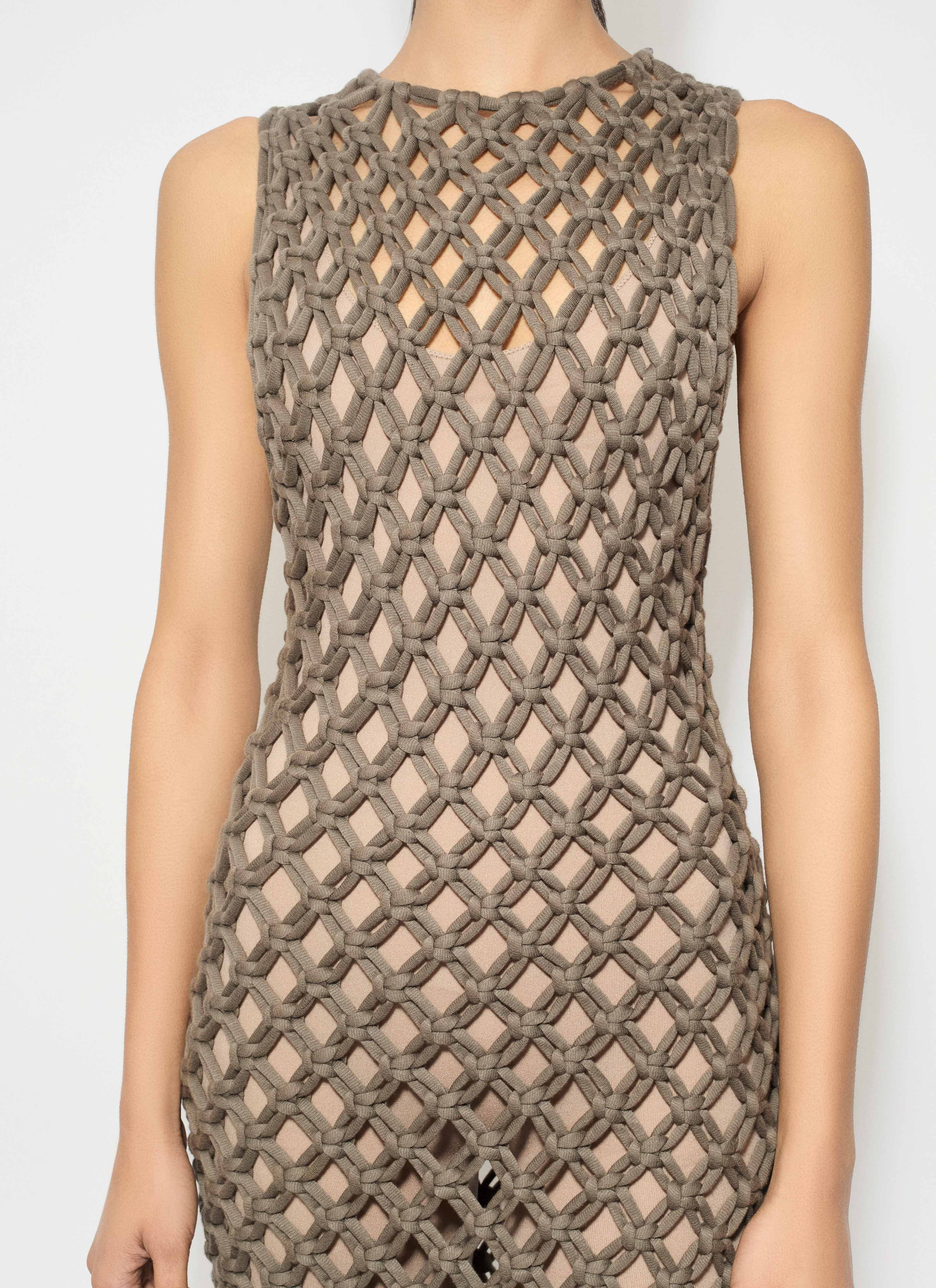 HAND KNOTTED DRESS - 5