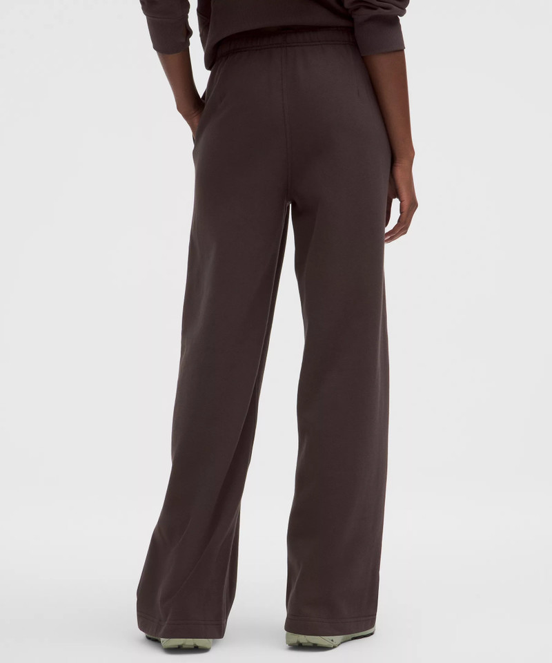 Scuba Mid-Rise Wide-Leg Pant Gathered Waistband *Regular 3