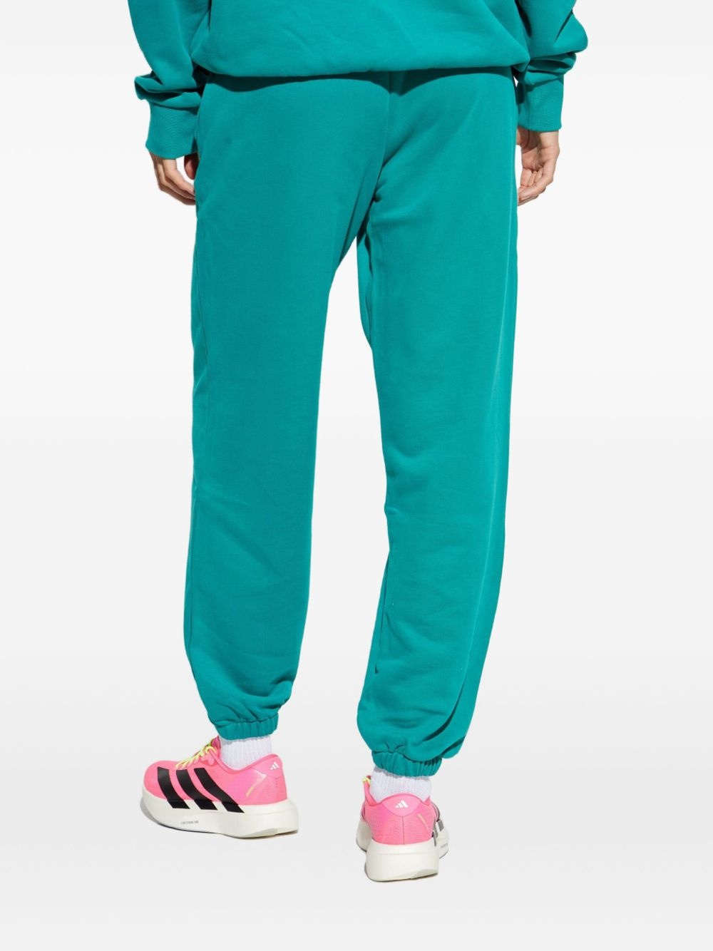 elasticated-cuff track pants - 5