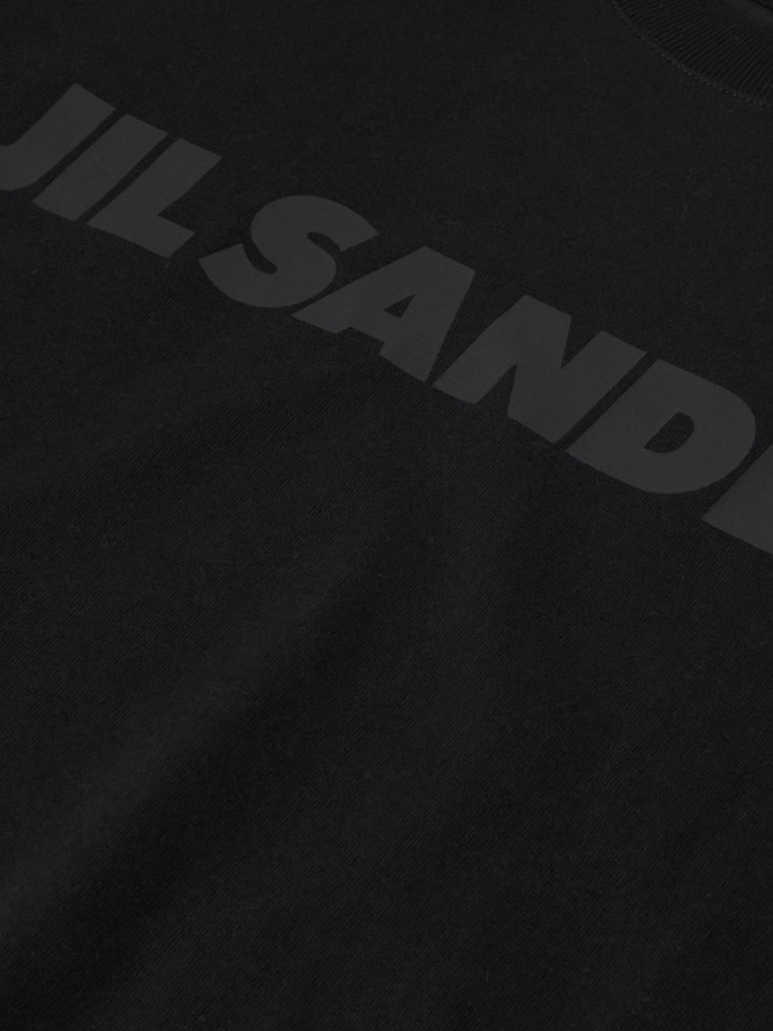 Logo-Print Cotton-Jersey T-Shirt Black - 4