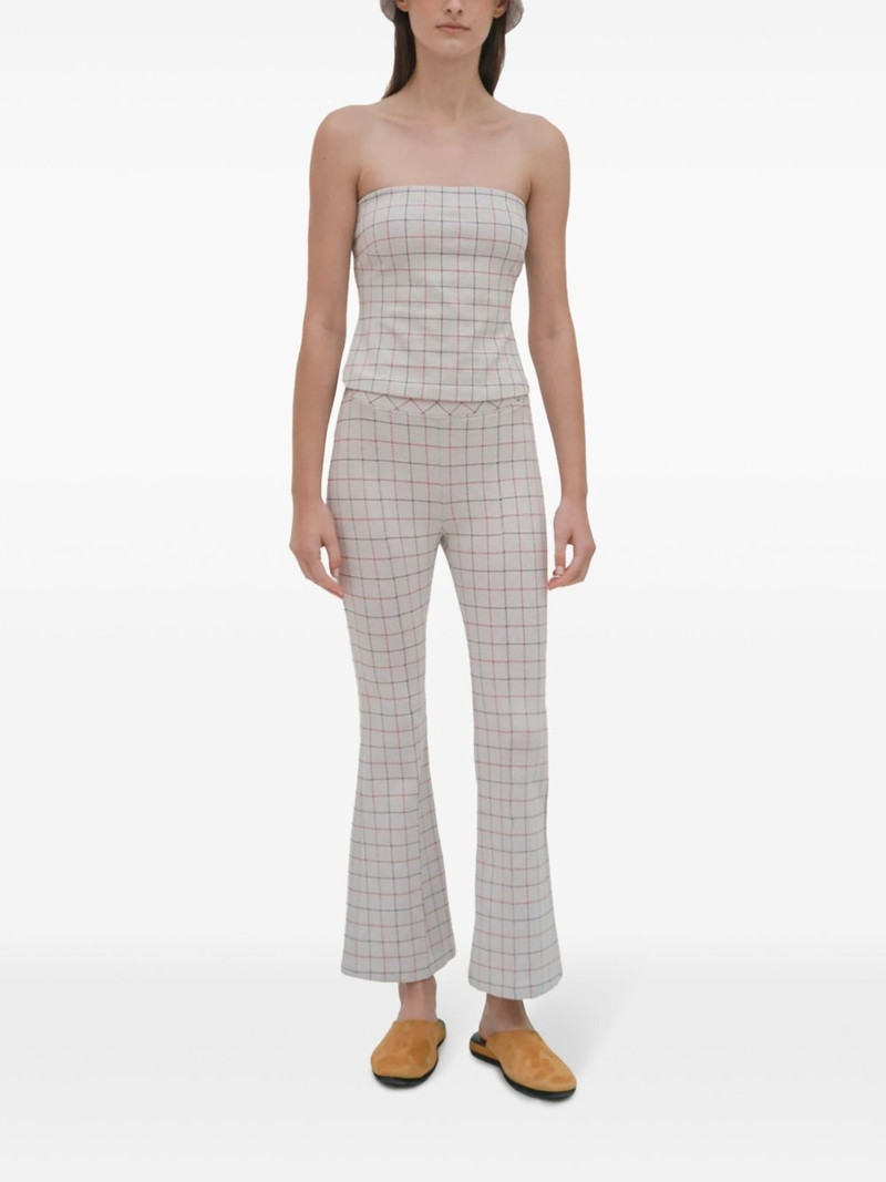 ROSETTA GETTY check-pattern trousers outlook